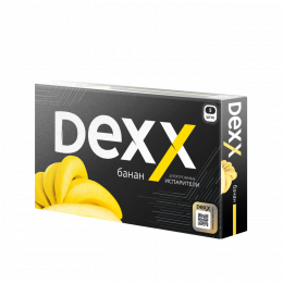 Одноразовая электронная сигарета Dexx Банан на 600 - 800 зятяжек.