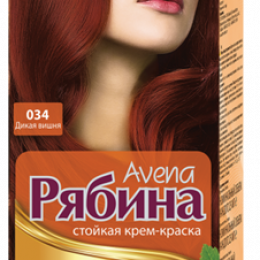 Краска для волос Рябина Avena - 034 Дикая вишня