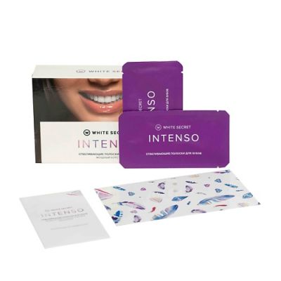 WhiteSecret INTENSO START (отбеливающие полоски для зубов, стартовый мощный курс)