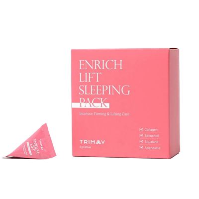 Trimay Enrich-Lift Sleeping pack 3g /Ночная маска с коллагеном для повышения эластичности
