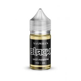 Maxwells SALT 30 мл 20 мг - BLACK - Терпкий табак
