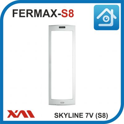 FERMAX. Рамка SKYLINE 7V (S8). Рамка 8-й серии для модульных (наборных) панелей.