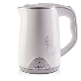 Чайник с двойными стенками GALAXY GL0301 (белый)