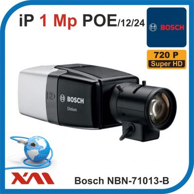 Bosch NBN-71013-B. HD. 720P. Корпусная камера видеонаблюдения iP.