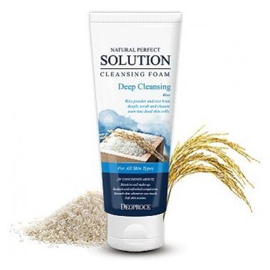 Deoproce Natural Perfect Solution Cleansing Foam Deep Cleansing