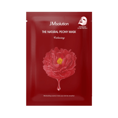 Маска тканевая успокаивающая с экстрактом цветка пиона | JMSolution The Natural Peony Mask Calming 30 ml