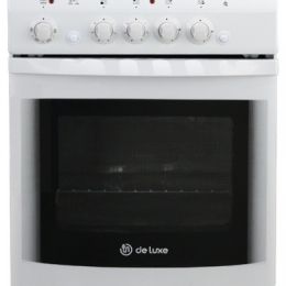 Кухонная плита De Luxe 506022.03ГЭ(щ) чр-030 белый