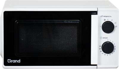 Микроволновая печь GRAND GMW-20EFMW белый-черный