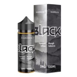 Maxwells Black 120мл 3мг - терпкий табак