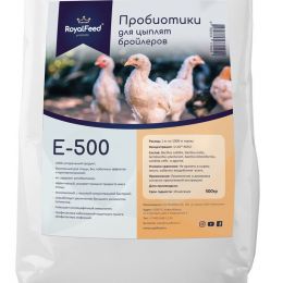 Биолатик (Biolatic) Е-500 концентрат (пробиотик) для цыплят-бройлеров (0,5кг)
