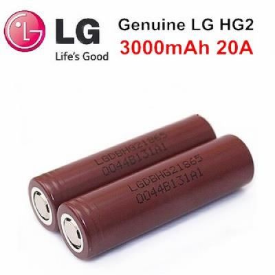 Аккумулятор LG HG2 18650 (3000mAh, 20A)