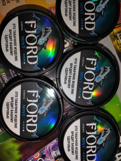 Жевательный табак Fjord Strong (mint)
