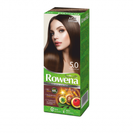 Стойкая крем-краска для волос ROWENA SOFT SILK, Тон 5.0 Темно-русый