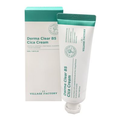 VILLAGE 11 FACTORY Derma Clear B5 Cica Cream Увлажняющий питательный крем-гель