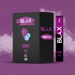 BLAX 50mg SALT 450 затяжек, вкус - (Grape ICE - Ледяной Виноград)