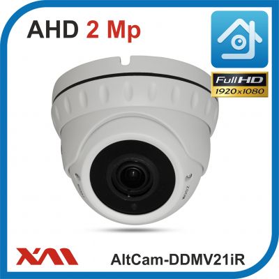 AltCam DDMV21IR.(Металл/Белая). 2.8 - 12 мм. 1080P. 2Mpx. Камера видеонаблюдения.