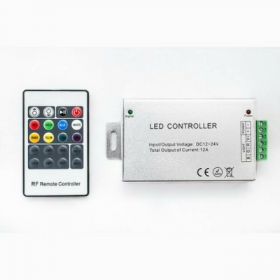Контроллер RGB RF 24A 12-24v +пульт сенсор
