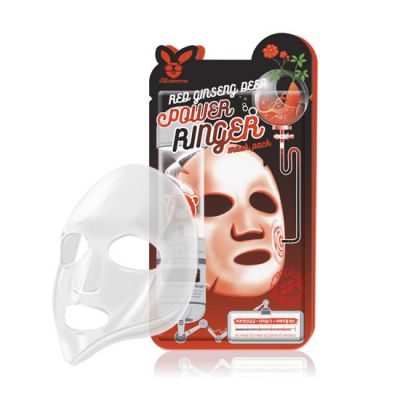 Elizavecca Регенерирующая маска с экстрактом красного женьшеня Red Ginseng Deep Power Ringer Mask Pack