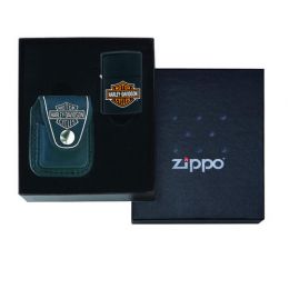Набор ZIPPO Harley-Davidson®: зажигалка 218HD.H252 и чехол HDP6 в подарочной коробке